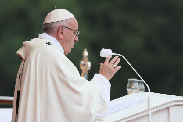 msza na jasnej górze celebrowana przez papieża franciszka